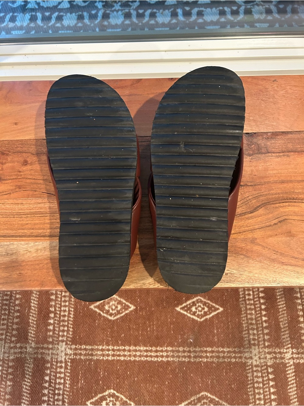 Neil J Rodgers OBI SLIDE Italian Leather Brown Crossover Slide Mules - Picture 6 of 16